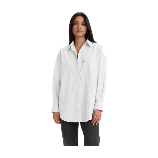 LEVI'S Women's Shirt Long Sleeve Bright White