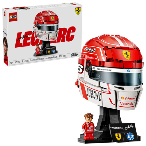 LEGO Editions Formula 1 43014 Scuderia Ferrari HP Charles Leclerc Helmet