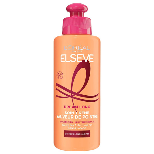 L'ORÉAL PARIS ELSEVE Dream Long No-Rinse Hair Cream Split End Repair 200 ml