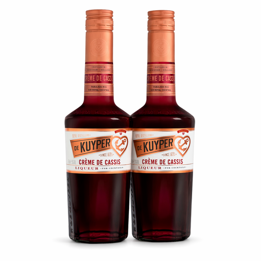 2 瓶装 De Kuyper 黑加仑利口酒 50cl