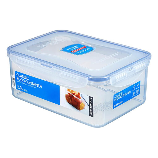 Lock & Lock Classic Rechteckige Frischhaltedose, 2,3 L