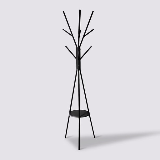 5five Metty Metal Coat Rack - 9 Hooks