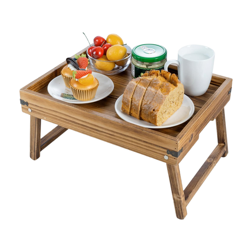 MyGift Serving Tray with Folding Legs