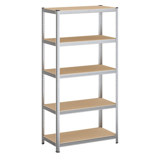 Ochama 五层置物架 银色钢制
