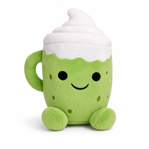 Flooffees London Green Plush Mug Toy