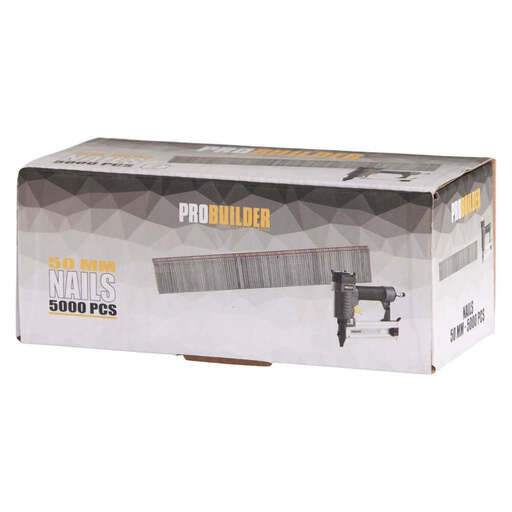 PROBUILDER 5000 Pieces, 50mm Silver Nails