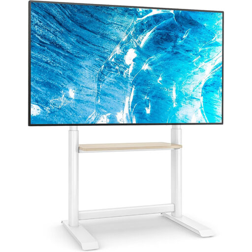 TVON Universal TV Floor Stand with Shelf