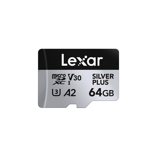 Lexar Silver Plus 64GB Micro SD Card