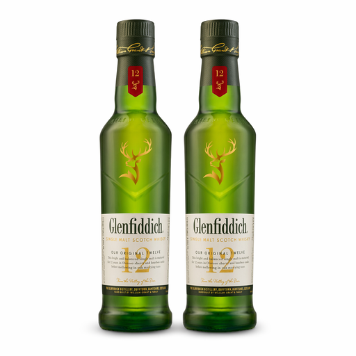Pack of 2 - Glenfiddich 12-Year-Old Malt 35 cl
