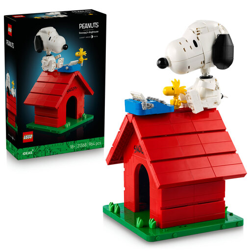 LEGO Ideas 21368 Peanuts Snoopy's Doghouse