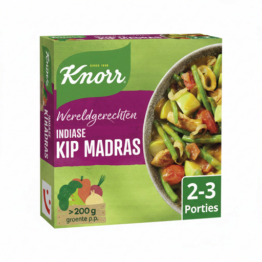 Knorr Wereldgerecht Indiase Kip Madras