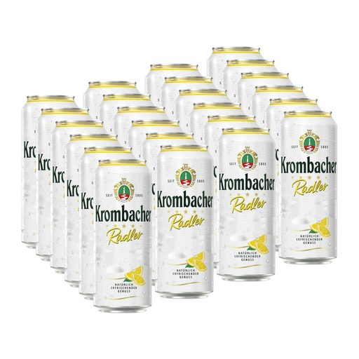 Krombacher Radler Lemon Beer 24x0.5L