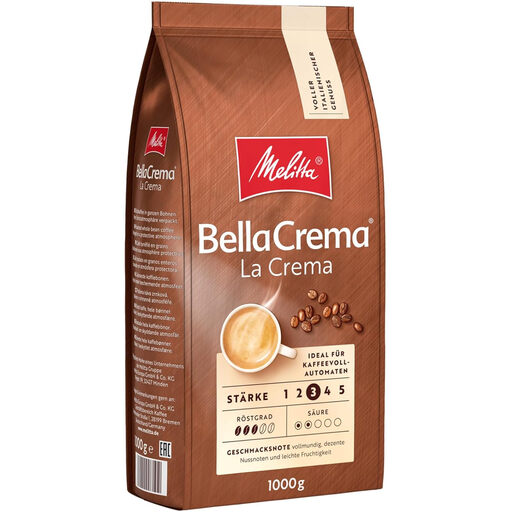 Melitta BellaCrema La Crema Ganze Kaffeebohnen 1kg