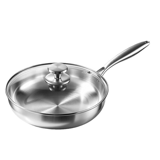 Maxcook frying pan uncoated φ22cm 304 stainless steel