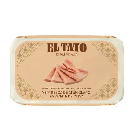 EL TATO tinned yellowfin tuna loin in olive oil