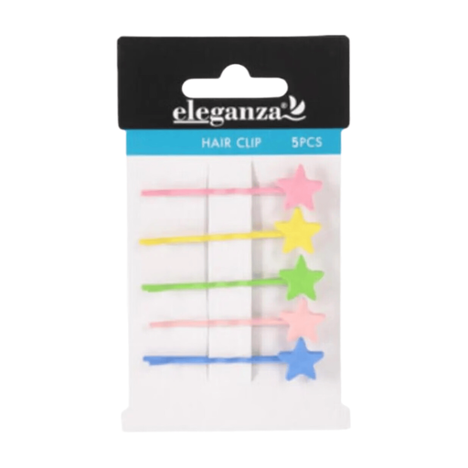 Metall Haarclips Set in 5 Farben