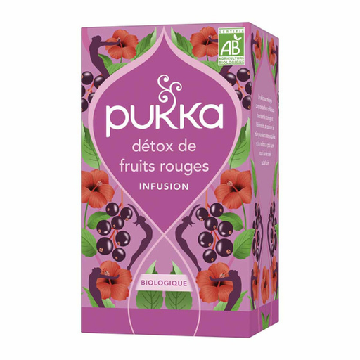Pukka Organic Red Fruits Detox Herbal Tea