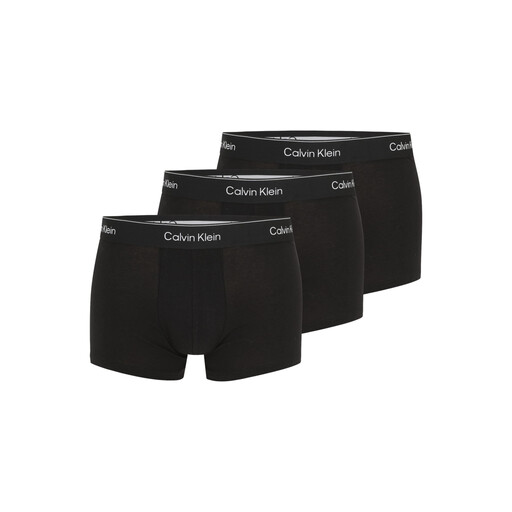 Calvin Klein 3-Pack Trunks Icon Cotton Stretch Black Men