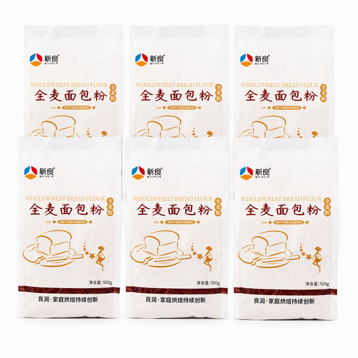 Xinliang Whole Wheat Bread Flour 500g ×6