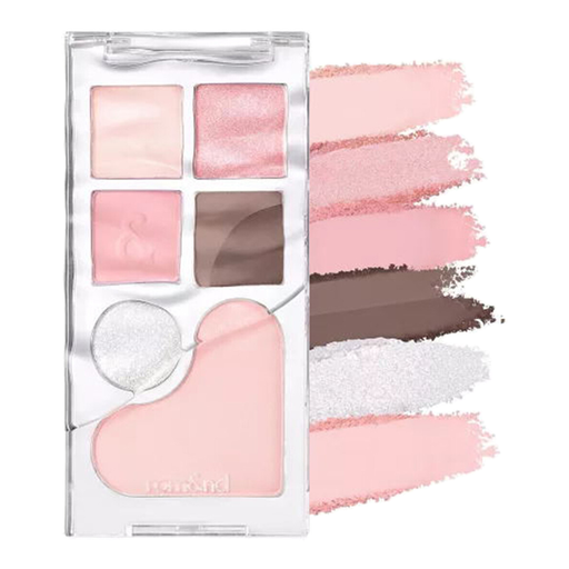 ROM&ND Bare Layer Palette No.02 Strawberry Mood