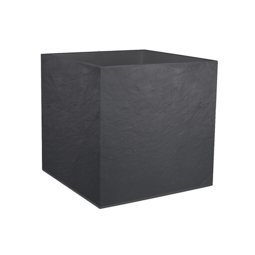 EDA VOLCANIA Square Planter - 40 cm - Limestone Beige