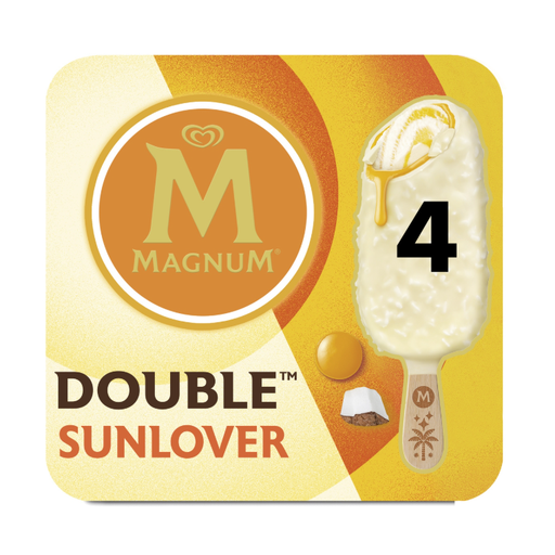 MAGNUM Double Sunlover Mango & Coconut