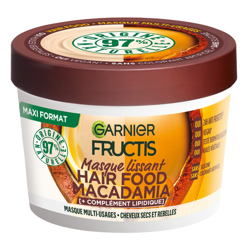 Garnier Fructis Hair Food Macadamia Mask 390 ml