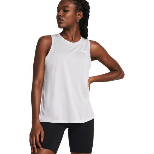 Under Armour Women's Tech Tank Twist Grey Sportstyle Collection S