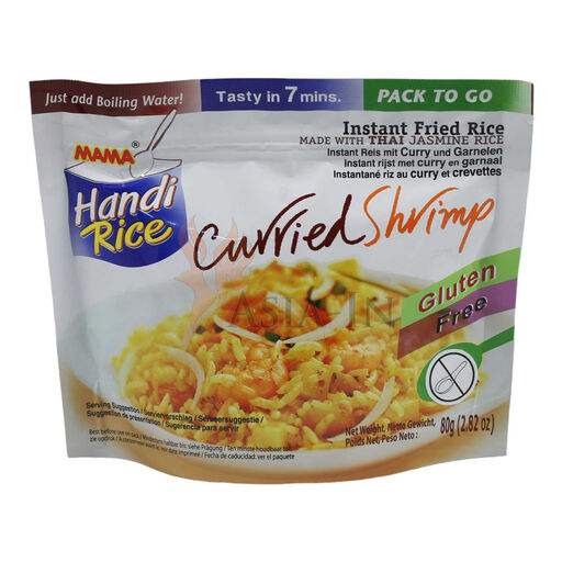 MAMA Instant Fried Rice Curried Shrimp 80g