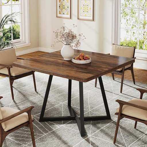 Tribesigns Dining Table 80 x 80 cm