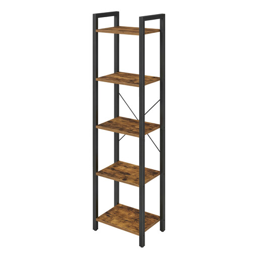 Ochama 5-Tier Industrial Bookcase