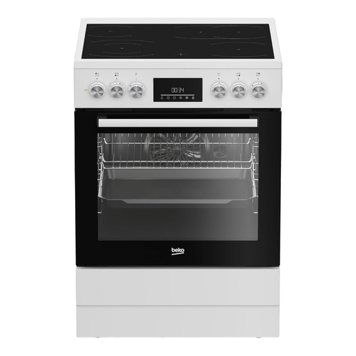 Beko FBM67320WS Freistehender Elektroherd