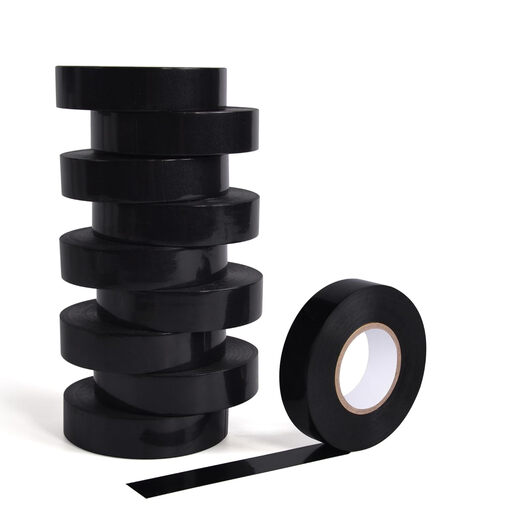 TAPEBEAR 10 rolls Black Electrical Tape