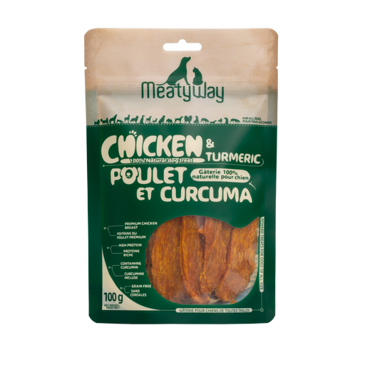 MeatyWay Chicken with Turmeric Tender 100g