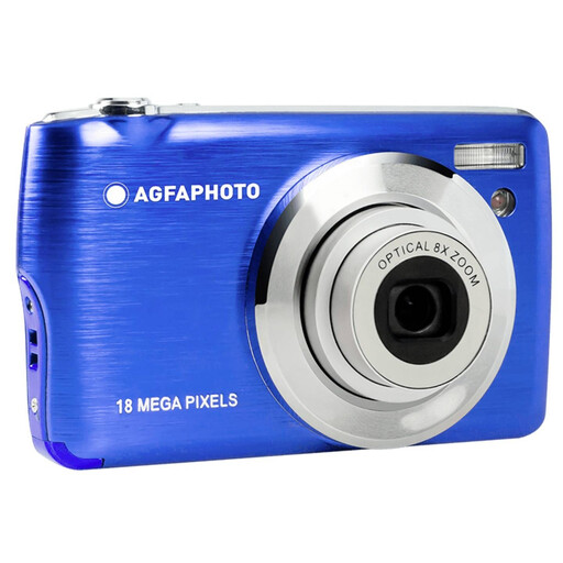 AgfaPhoto Compact Digital Camera 21MP 8x Optical Zoom Blue