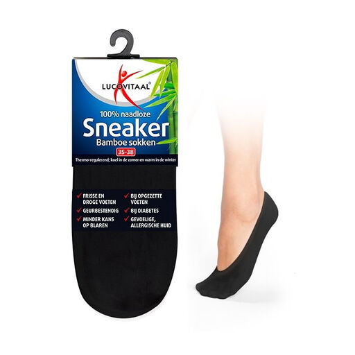 Lucovitaal Bamboe Sneakersokken