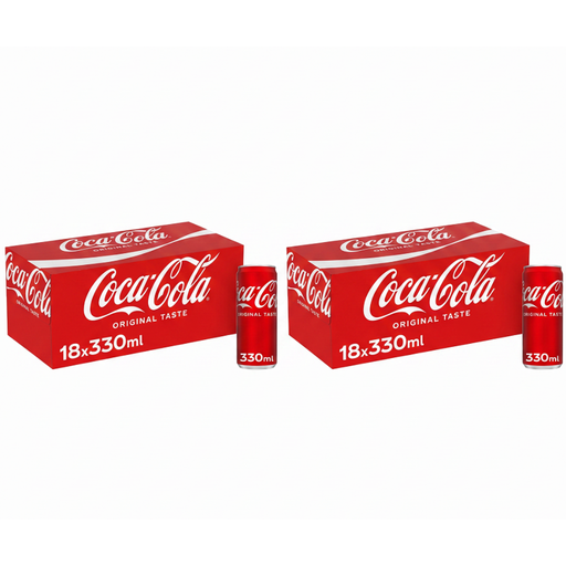 Coca-Cola Original Taste 2 x 18 x 330ml