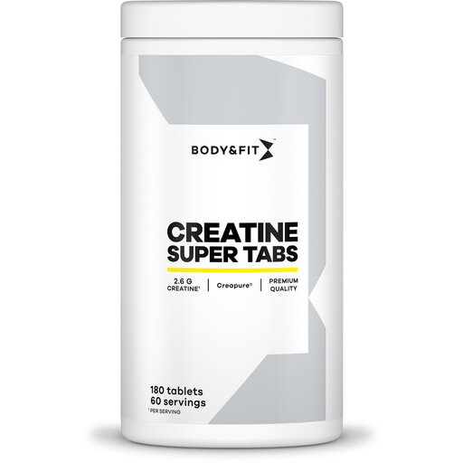 Body&Fit Body & Fit Creatine - Creapure? Super Tabs 180 tablets (60 servings)