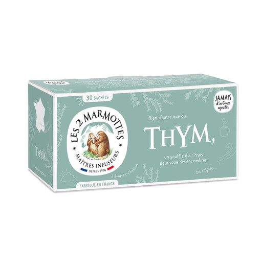 Infusion au Thym Les 2 Marmottes