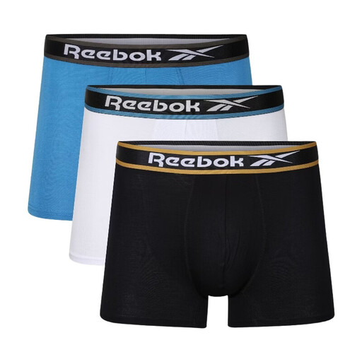 Reebok RBK TRUNKS BALEN-BLACK/WHITE/BLUE SLATE-M