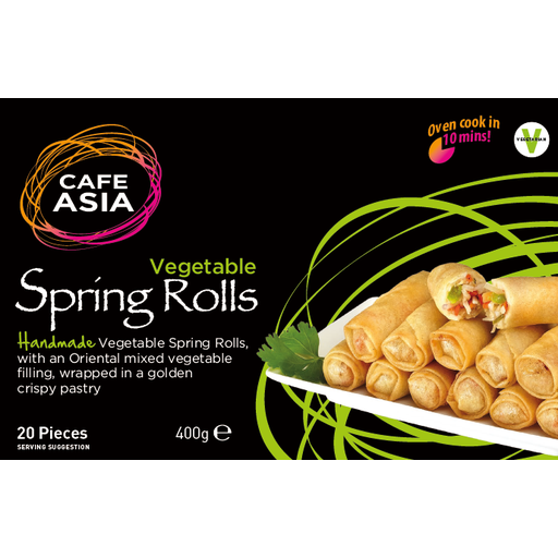 Cafe Asia Vegetable Spring Rolls 400g