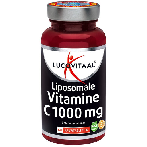 Lucovitaal Vegan Vitamin C 1000 mg with High Absorption 60 Chewable Tablets