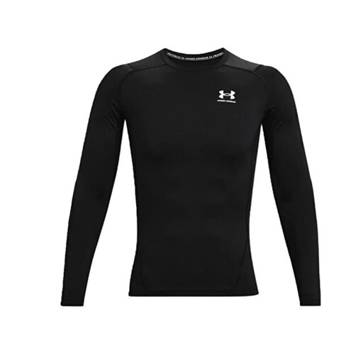 Under Armour HeatGear Men's Compression Long Sleeve in Black