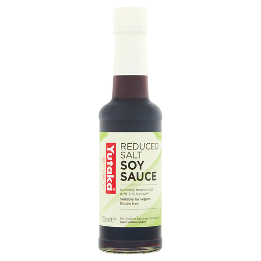Yutaka Reduced Salt Gluten Free Soy Sauce 150ml