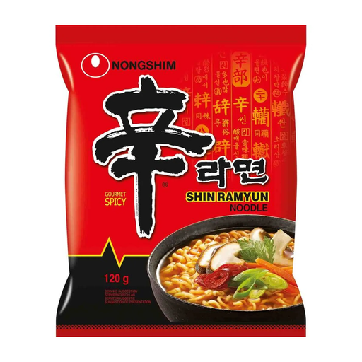 Nongshim Korean Instant Noodles Shin Ramyun