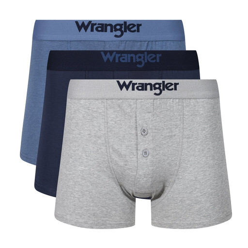 Wrangler WRA Trunks Buttonfly 3-pack