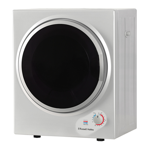 Russell Hobbs RH3VTD800S 2.5kg Compact Vented Tumble Dryer in Silver