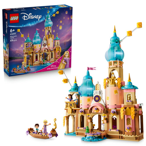 LEGO Disney Princess Rapunzel's Castle Building Set 43297
