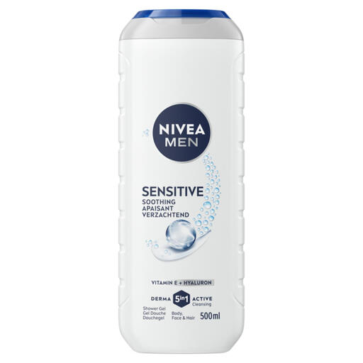 Nivea Sensitive Body Shower Gel 500 ml