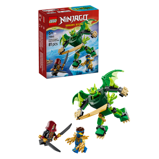 LEGO NINJAGO Lloyd’s Dragon Mech Battle Pack 71862